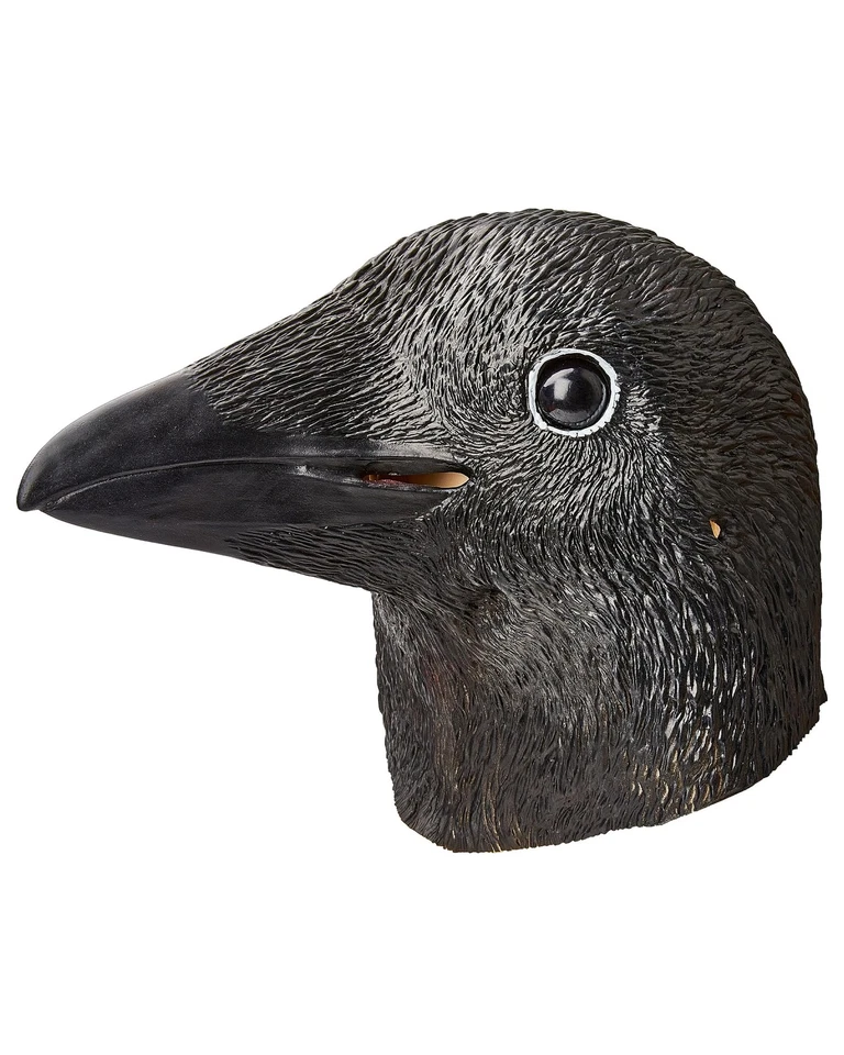 Halloween Mask Black Crow Masks Novelty Halloween Costume Party Animal Bird F... - Image 4 of 4