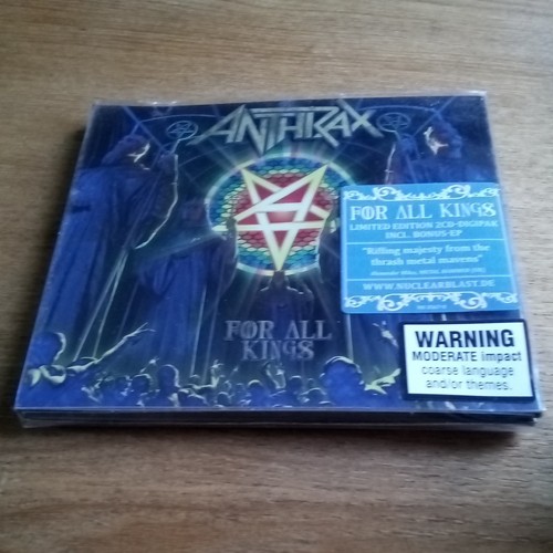 For All Kings von Anthrax (CD, 2016) neu, versiegelt, australischer Import.