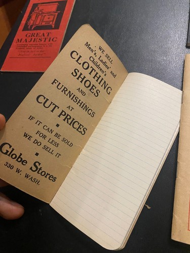 antique vintage booklets advertising Globe Acu-Math Citizen's Great Majestic etc - Picture 19 of 24