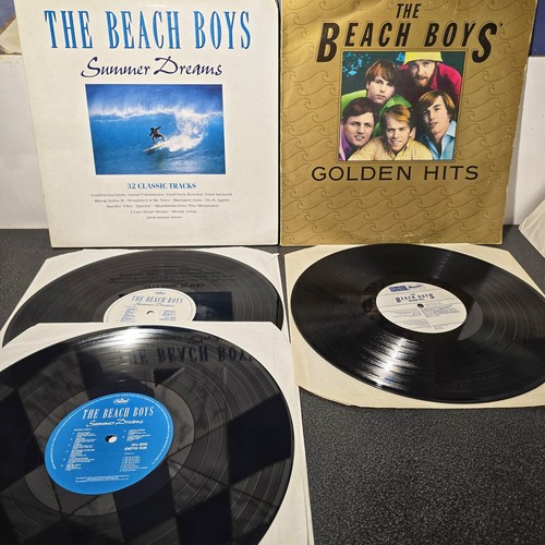 The Beach Boys x2 Summer Dreams 12" Vinyl LP 33 RPM Classic Tracks & Golden Hits - Bild 1 von 16