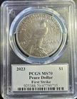 2023 PCGS MS70 Peace - First Strike Perfect