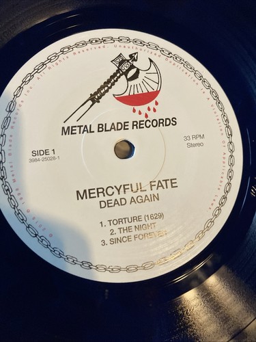 Mercyful Fate 2 LP Lot 2016s 1/200 In The Shadows 1/300 Dead Again New Very Rare - Picture 19 of 24