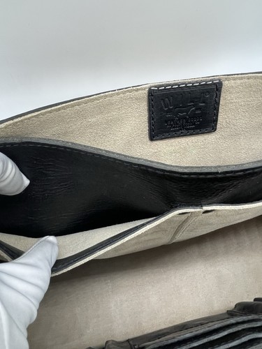 Will Leather Goods Everett robuste 31196 dicke Umhängetasche Aktentasche schwarz 695 $ - Bild 17 von 22
