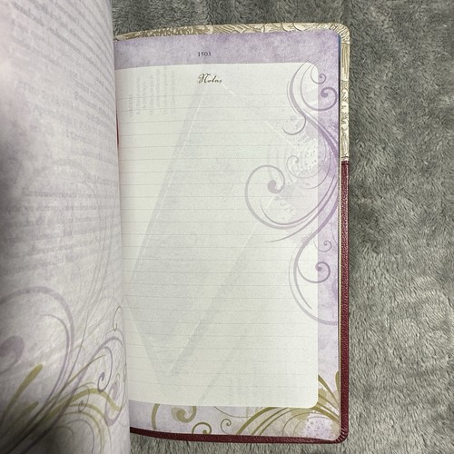 Biblia de la Mujer Reina Valera 1960 Leather Cover Floral Spanish Bible - Imagen 5 de 12