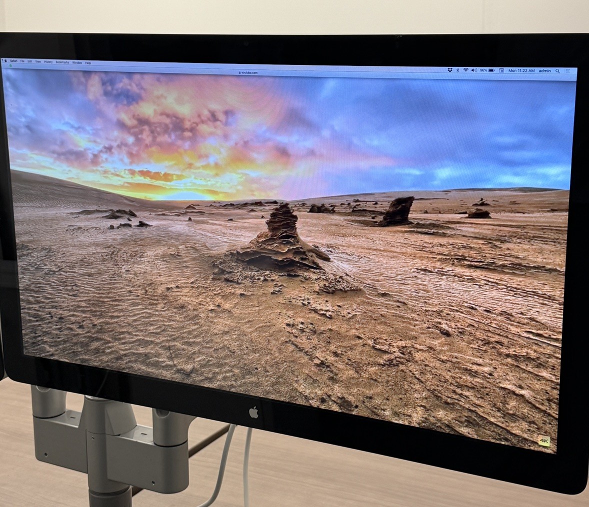 Apple Thunderbolt Display 27" A1407 Widescreen Monitor 2560x1440 No stand
