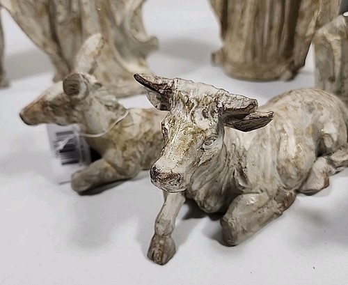 Zu Hause bei Jorge Perez Sterndeuter/Hirte/Tiere 8-teiliges Krippenset KOSTENLOSER VERSAND - Bild 9 von 9