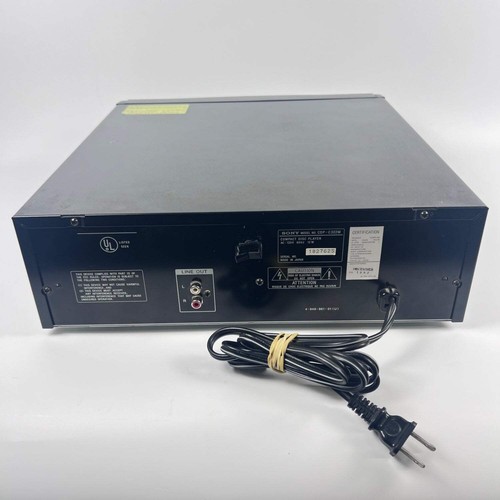 Sony CDP-C322M 5 Disc Changer CDP-C322M - Picture 2 of 5