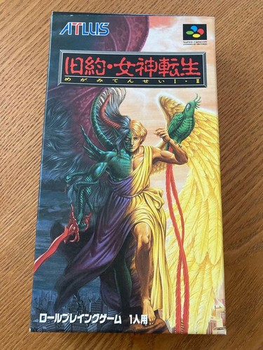Kyuuyaku Megami Tensei SFC Super Famicom SHVC-P-AKMJ Atlus 1995 NTSC-J USADO - Imagen 11 de 14