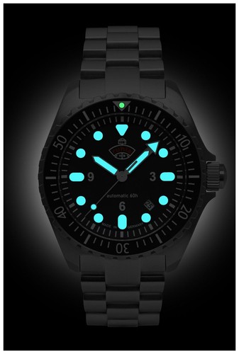 RUHLA NVA Kommando Minentaucher Automatic (43mm) Black Dial / Stainless - Picture 3 of 4