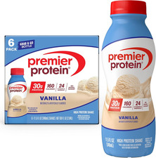 Premier Protein Shake, Vanilla, 30G Protein, No Added Sugar, 24 Vitamins Miner