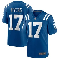 Philip Rivers Colts Royal Mens stitched Jersey 