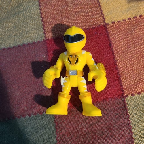 Power Rangers Figures Lot Of 3 Playskool Yello Red Ranger Cycle Beastbot Morpher - Picture 2 of 10