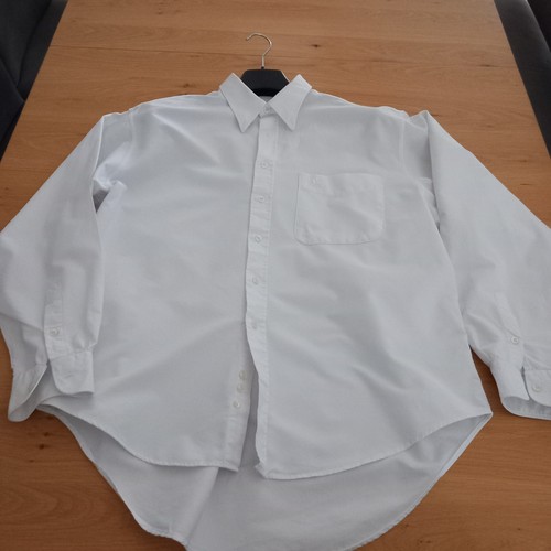 Burberry Mens Long Sleeve Shirt White Size XL - Picture 4 of 10