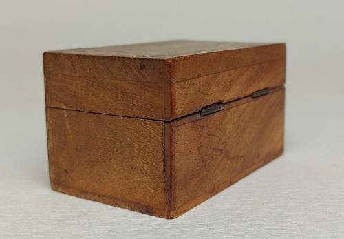 Furnituren Kiste GEORG JACOB LEIPZIG Holz Schatulle Uhren Ersatzteile alt antik - Bild 8 von 9