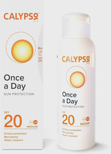 Calypso Once a Day Sun Protection Lotion with SPF 20 200ml 37.45 per litre