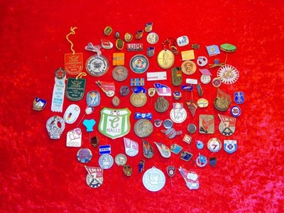 Bundle GST Badges MdI VP NVA DDR KVP Society for Sport and Technology