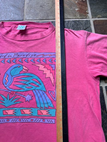90s Vtg PINK Oversized BOXY Harbor side Graphic Tee.one Size/unisex - Picture 9 of 12