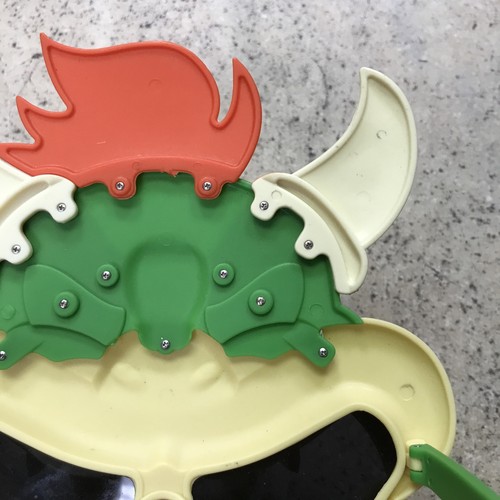 Nintendo Super Mario Bros Sunglasses Sun-Stache Bowser Cosplay Halloween Costume - Picture 12 of 15