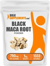 Black Maca Root Powder 2.2 Pounds Natural Nutrients Wellness Supplement