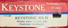 Keystone Locomotive HO-120 HO Keystone Kiln W/Transfer Tables on Each Side Kit