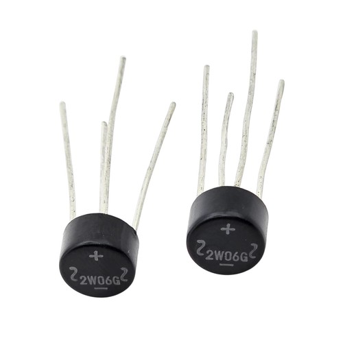 Rectificadores puente onda completa 2W06G 600V 2 Amp 2A 2 un. - Imagen 1 de 4