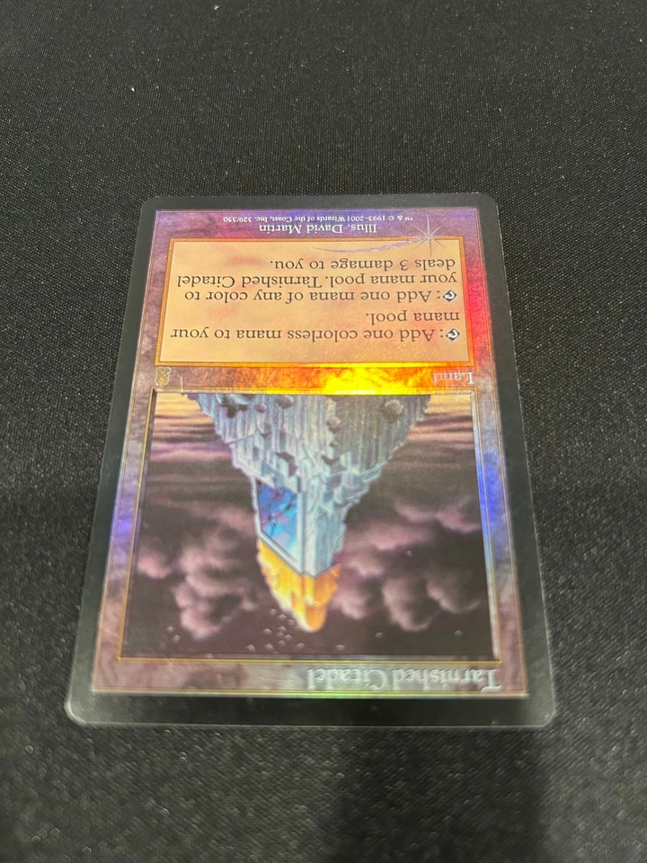 1x FOIL Tarnished Citadel MTG Odyssey Magic The Gathering - Image 3 of 4