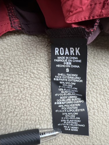 Roark Alta 7" Lined Ultra Lightweight Running Shorts, Run Amok. Red Wine, Sz S - Picture 7 of 11