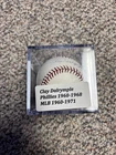 clay dalrymple Autographed Baseball With Case, Phillies,Orioles