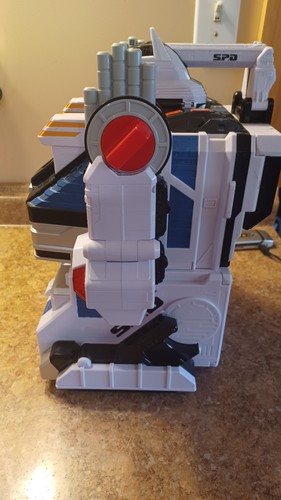 2005 Bandai Power Rangers S.P.D. Deluxe Delta Command Megazord Almost Complete - Picture 4 of 16