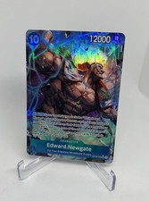 Edward Newgate OP08-043 Parallel Alt Art SR Two Legends ONE PIECE NM English
