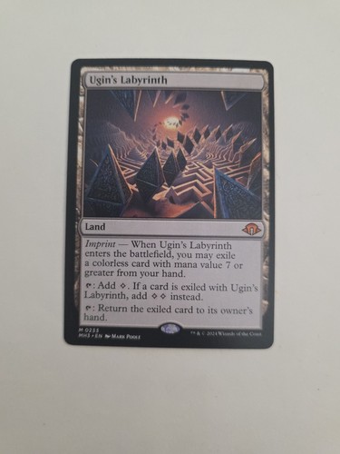 x1 Ugin's Labyrinth MTG Modern Horizons 3 NM, English Magic The Gathering Rare