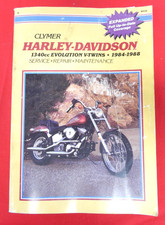 Clymer Motorcycle Service Repair Manual Harley Davidson 1340cc VTwin 1984-1988