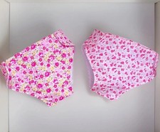 2 Dolls Knickers Nappies Diapers Pants fit 16-18 inch/41-47cm Babyborn Annabelle