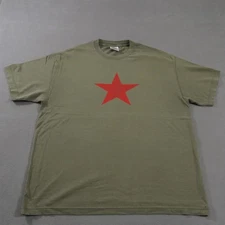 MIL-TEC Red Star T Shirt Mens Extra Large Rage Against The Machine Punk Rock