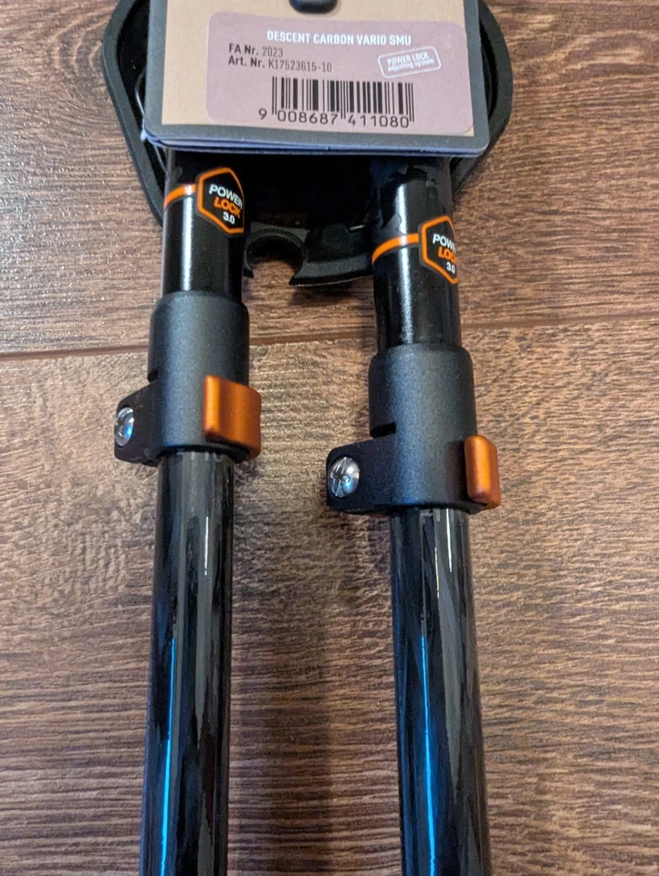 Komperdell C2 Ultralight Carbon Orange Vario, Descent Carbon SMU, UVP 169,90 € - Bild 4 von 4