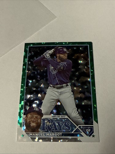 2023 Topps Series 1 - Manny Margot #204 Green Foil /499 - Bild 1 von 2
