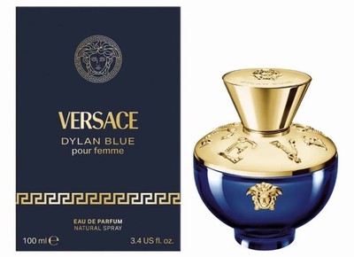Versace Dylan Blue Pour Femme Eau de Parfum Spray 3.4 fl oz Regular Size