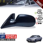 Side Mirror Black Electric 3Wires LH Left Fits 92-97 Toyota Corolla AE100 AE102