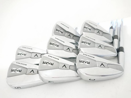 Callaway LH Iron Set RAZR X MB FORGED 3-9,P DG Flex X100 Left Handed STORE - Picture 2 of 4