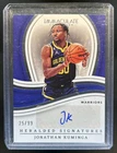 2022-23 Immaculate Jonathan Kuminga Heralded Signatures Auto Autograph #/99