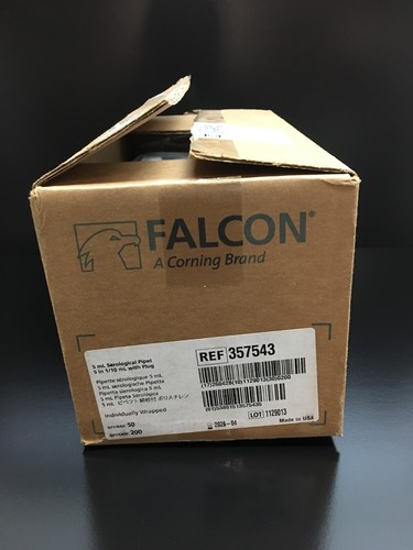 Corning Falcon REF 357543 Serologische Pipette 0,1 Inkremente 5 ml Posten 2 Hüllen - Bild 18 von 24