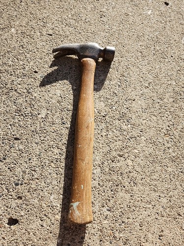 Vintage HART 16oz Smooth Face Trimmer Hammer 22oz overall USA California Framer - Picture 3 of 6