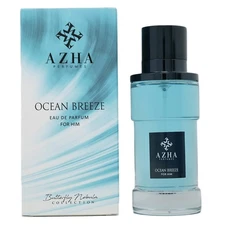 Azha Men's Ocean Breeze EDP Spray 3.3 oz Fragrances 6629021040105