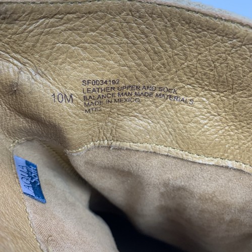 Sofft Sharnell Damenschuhe 10M beige Leder hinten Schnürschuhe mittelhohe Freizeit-Booties - Bild 9 von 21