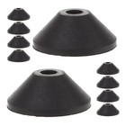 10 Pcs Sealing Rubber Gasket Toilet Parts Conical Washer for