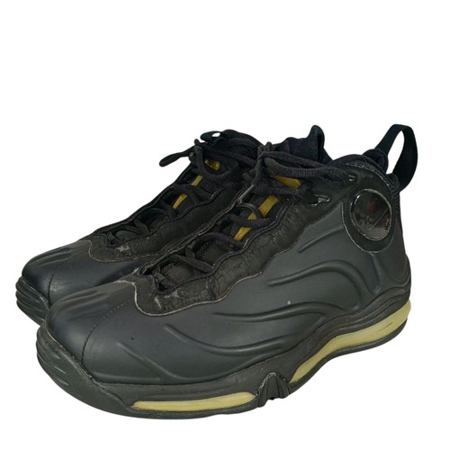 2005 Nike Total Air Foamposite Max Size 10 Black Tim Duncan 307717 004 - Repair - Picture 20 of 21