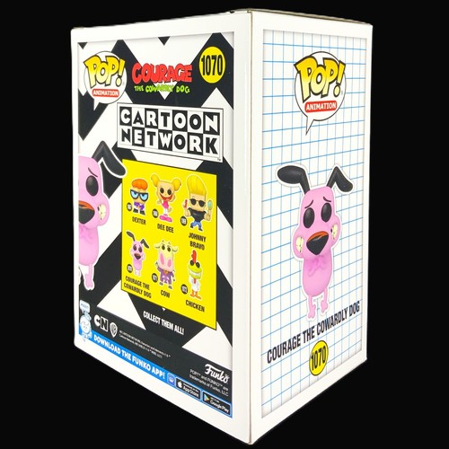 Pop Cave 2021 VAULTED - CARTOON NETWORK: Courage the Cowardly Dog FREE FEDEX - Picture 7 of 11