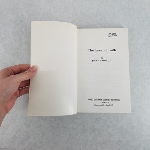 Power of Faith: Hebrews 11: 1 - 12: 4 by John J. MacArthur Jr.  - NO MARKS! - Bild 7 von 9
