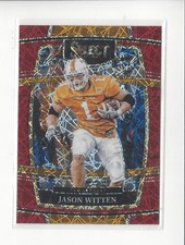2022 Select Draft Picks Prizms Red Lazer #59 Jason Witten Tennessee Cowboys