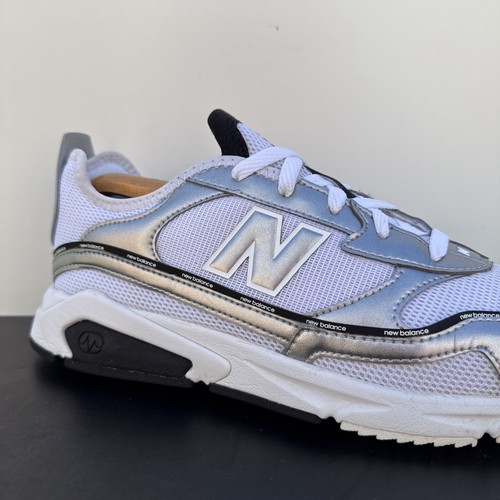 New Balance X Racer Weiß Silber Größe UK 8 - Bild 2 von 7